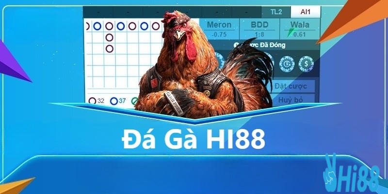 Đá gà Hi88 cũng hấp dẫn người chơi bởi tỷ lệ cược phong phú